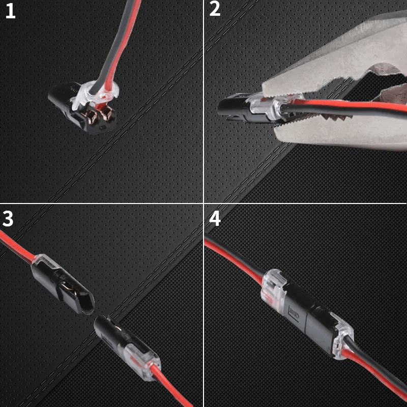 (š„Last Day Promotion - 49% off)2025Double-wire Plug-in Connector With Locking Buckle(The more you buy, the more discounts you get)