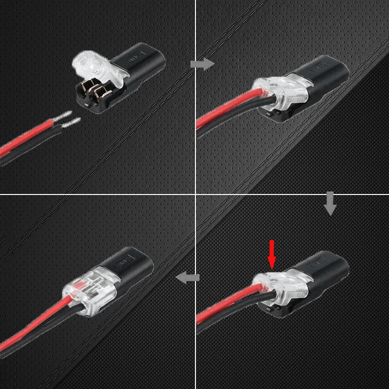 (š„Last Day Promotion - 49% off)2025Double-wire Plug-in Connector With Locking Buckle(The more you buy, the more discounts you get)