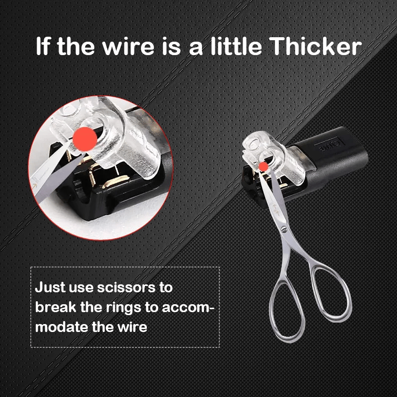 (š„Last Day Promotion - 49% off)2025Double-wire Plug-in Connector With Locking Buckle(The more you buy, the more discounts you get)