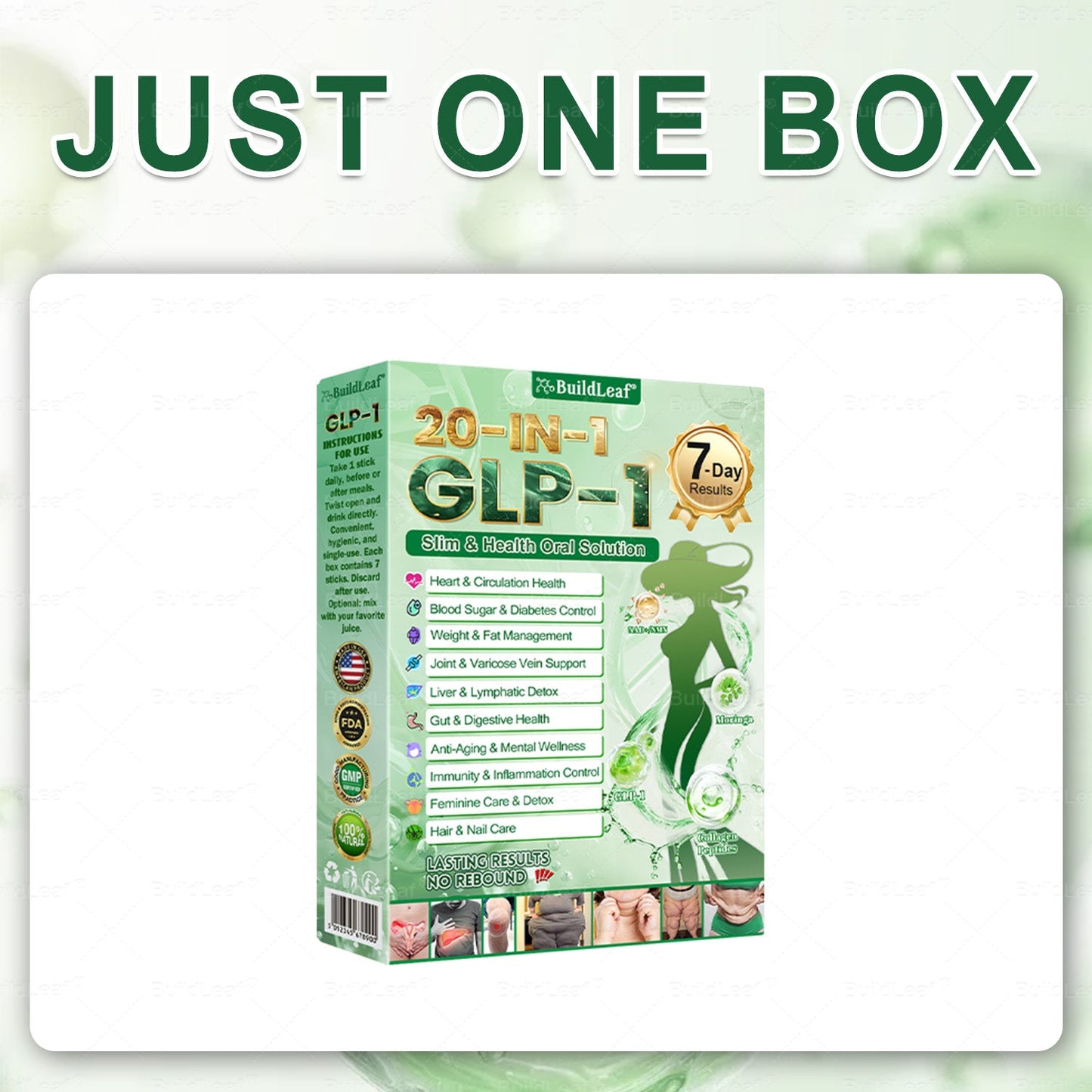 𝘽𝙪𝙞𝙡𝙙𝙇𝙚𝙖𝙛® 𝗚𝗟𝗣-𝟭 𝟐𝟎-𝐢𝐧-𝟏 𝐒𝐥𝐢𝐦 & 𝐇𝐞𝐚𝐥𝐭𝐡 𝐎𝐫𝐚𝐥 𝐒𝐨𝐥𝐮𝐭𝐢𝐨𝐧 (𝑶𝒏𝒄𝒆 𝒂 𝒅𝒂𝒚, 𝒓𝒆𝒔𝒖𝒍𝒕𝒔 𝒊𝒏 7 𝒅𝒂𝒚𝒔), 𝑾𝒊𝒕𝒉 100 𝑩𝒊𝒍𝒍𝒊𝒐𝒏 𝑪𝑭𝑼 𝑨𝒄𝒕𝒊𝒗𝒆 𝑷𝒓𝒐𝒃𝒊𝒐𝒕𝒊𝒄𝒔 ✅ 𝑺𝒖𝒑𝒑𝒐𝒓𝒕𝒔 𝒘𝒆𝒊𝒈𝒉𝒕 𝒎𝒂𝒏𝒂𝒈𝒆𝒎𝒆𝒏𝒕, 𝒉𝒆𝒂𝒓𝒕 𝒉𝒆𝒂𝒍𝒕𝒉, 𝒅𝒊𝒂𝒃𝒆𝒕𝒆𝒔, 𝒈𝒖𝒕 & 𝒘𝒐𝒎𝒆𝒏’𝒔 𝒉𝒆𝒂𝒍𝒕𝒉, 𝒘𝒉𝒊𝒍𝒆 𝒇𝒊𝒓𝒎𝒊𝒏𝒈 𝒔𝒌𝒊𝒏 & 𝒃𝒐𝒐𝒔𝒕𝒊𝒏𝒈 𝒆𝒏𝒆𝒓𝒈𝒚💛