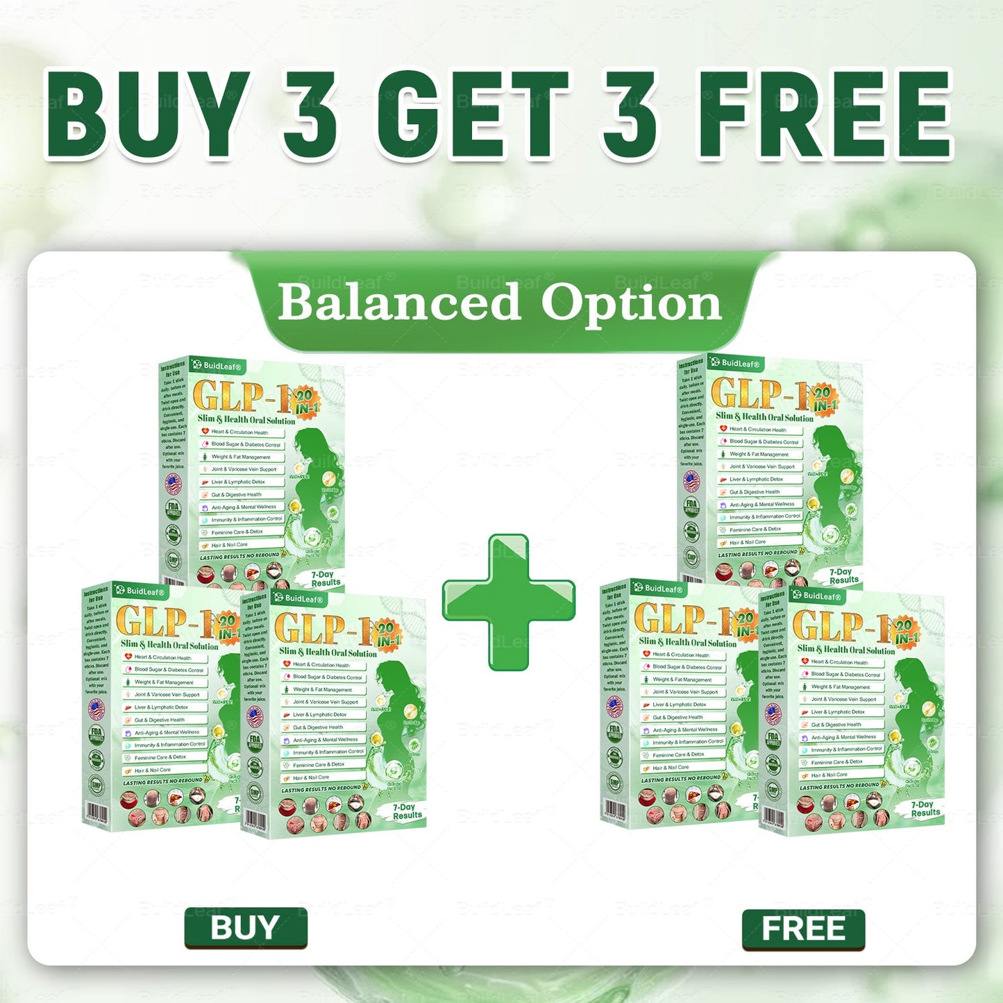 𝘽𝙪𝙞𝙡𝙙𝙇𝙚𝙖𝙛®🎉Only 5 boxes left! We're offering you an additional 30% discount! Get yourself in shape and healthy. Miss out now, and you won't have another chance until next year.