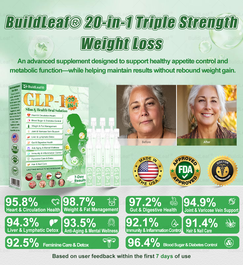 𝘽𝙪𝙞𝙡𝙙𝙇𝙚𝙖𝙛®🎉Only 5 boxes left! We're offering you an additional 30% discount! Get yourself in shape and healthy. Miss out now, and you won't have another chance until next year.