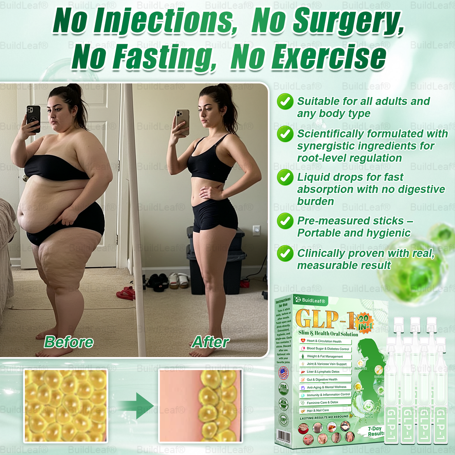 𝘽𝙪𝙞𝙡𝙙𝙇𝙚𝙖𝙛®🎉Only 5 boxes left! We're offering you an additional 30% discount! Get yourself in shape and healthy. Miss out now, and you won't have another chance until next year.